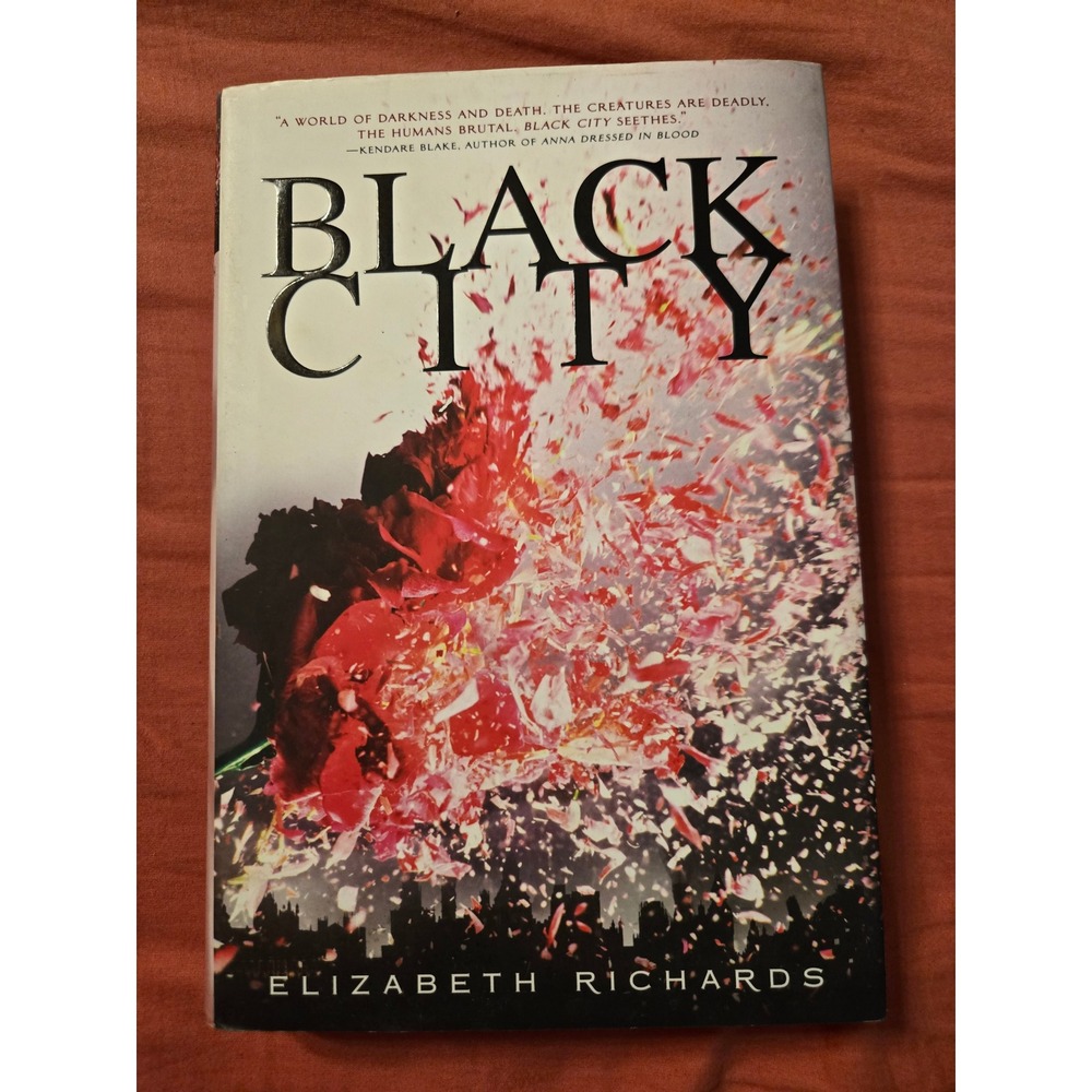 Black City by Elizabeth Richards 2012 Hardcover YA Dystopian Fantasy Novel